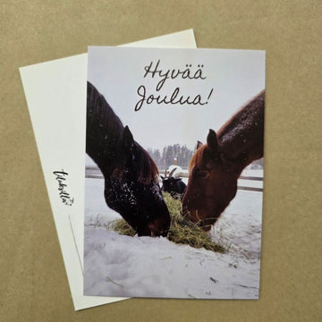 Hyvää joulua hevoset