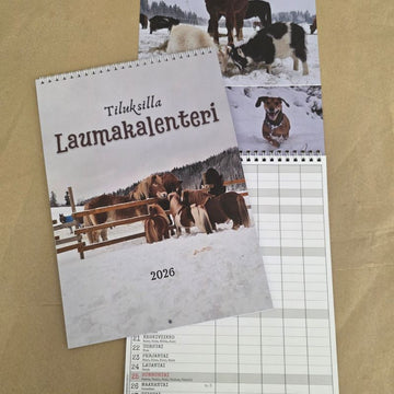 Tiluksilla Laumakalenteri 2026
